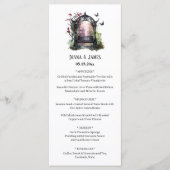 エレガントなゴシック調ガーデンベンチメニュー メニュー (正面)