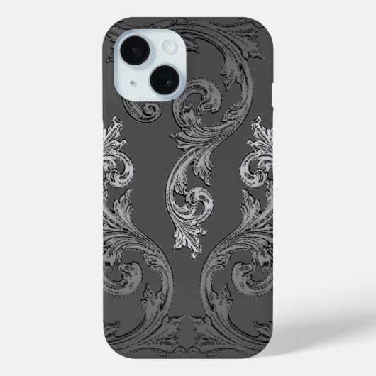 エレガントなゴシック オーナメントデザイン iPhone 7 ケース Case-Mate iPhoneケース (裏面)