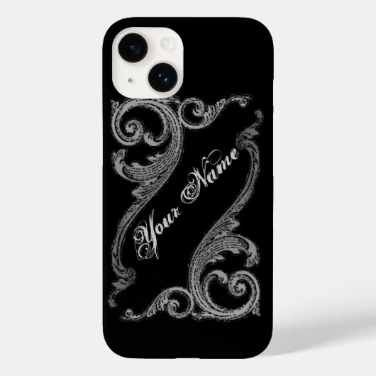 エレガントなゴシック スワール デザイン iPhone 6 ケース Case-Mate iPhoneケース (裏面)