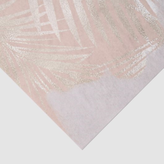 エレガントなゴールドのパームリーフ大理石のギフト 薄葉紙 (詳細)