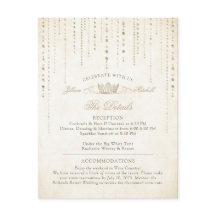 エレガントなゴールドのフェアリーテールクラウン