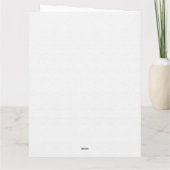 エレガントなゴールドのラマダーン・イフタール招待状（写真付き） カード (裏面)