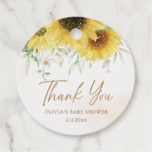 エレガントなゴールドの水彩グリーン花の感謝