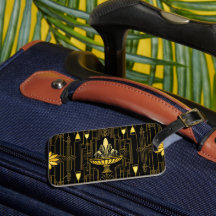 エレガントなゴールド ブラック ガツビー