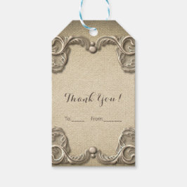 エレガントなサザンチャーム ラスティック バルーン ラック ウェディング ギフトタグ