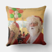 エレガントなサンタコレクション。 クッション (裏面)