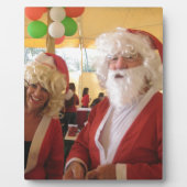 エレガントなサンタコレクション。 フォトプラーク (正面)