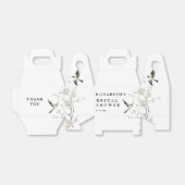 エレガントなシノワズリー ブライダルシャワー サンクス フェイバーボックス (折り畳みなし)