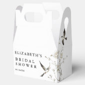 エレガントなシノワズリー ブライダルシャワー サンクス フェイバーボックス (オープン)