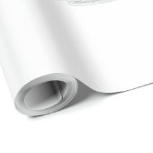 エレガントなシャンパン結婚式ロール ラッピングペーパー (ロールコーナー)