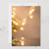 エレガントなシャンパン 誕生日パーティーの招待状 招待状 (裏面)