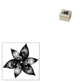 エレガントなジャーナリング スクラップブッキング ウェディング フラワー ラバースタンプ (押印)