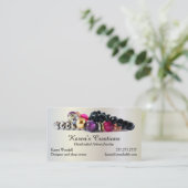 エレガントなジュエリーまたは宝石類デザイナーメーカー 名刺 (スタンド正面)