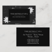 エレガントなスイレン 名刺 (正面/裏面)