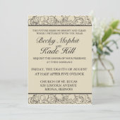 エレガントなスカルの招待状 招待状 (スタンド正面)