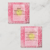 エレガントなスクエア名刺 スクエア名刺 (正面/裏面)