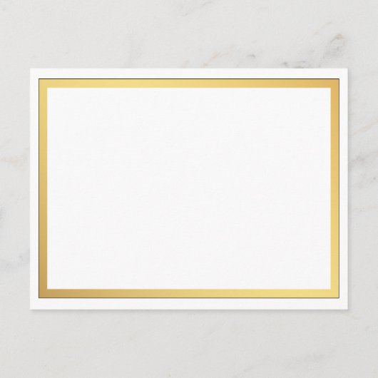 エレガントなスクリプトが添える結婚式の宿泊施設 案内ポストカード (裏面)