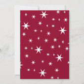 エレガントなスクリプトのホリデー フォト カード (裏面)