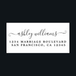 エレガントなスクリプトカリグラフィー名前住所 セルフインキングスタンプ<br><div class="desc">おしゃれでモダンなシンプルな名前の返信住所のセルフインキングスタンプを、エレガントな手書きスクリプトカリグラフィーとモダンなタイポグラフィーで。 あなたの名前と住所を、すべての招待状の封筒に簡単に追加できます。 ハッピー・ドルフィン・スタジオによって、特別にあなたのためにデザインされました。 もしあなたがヘルプやマッチング製品が必要な場合、当店のチャットでお問い合わせください。</div>