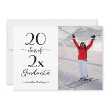 エレガントなスクリプトクラスのフォト卒業パーティー