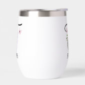 エレガントなスクリプトレターF モノグラム 個人名 (左面)