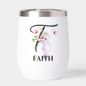 エレガントなスクリプトレターF モノグラム 個人名 (背面)