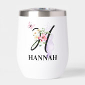 エレガントなスクリプトレターH モノグラム 個人名 (正面)