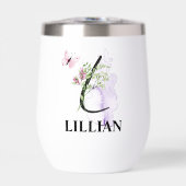 エレガントなスクリプトレターL モノグラム 個人名 (正面)