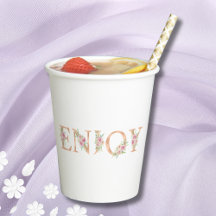 エレガントなスクリプト フローラル ピンク ローズ ブライダル シャワー