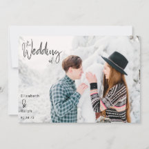 エレガントなスクリプト 結婚式のフォトウェディング