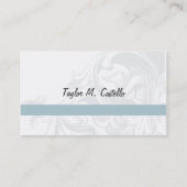 エレガントなスクロールお母さんカード コーリングカード (裏面)