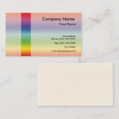 エレガントなスペクトル 名刺 (正面/裏面)