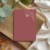 エレガントなタイムレス ローズ モーヴ キンセアニエラ インビテーション