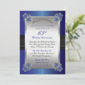 エレガントなダイヤモンド | 青いスピネル 65周年記念 招待状 (スタンド正面)