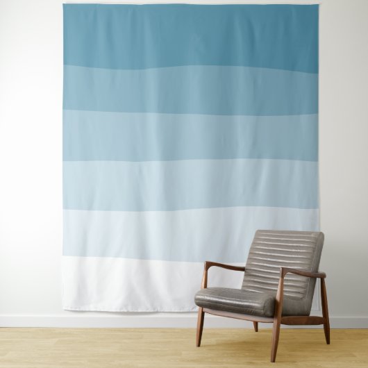 エレガントなダスティブルーの背景の色合い タペストリー (インサイチュ)