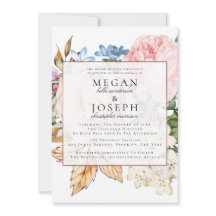 エレガントなダスティローズのウェディング