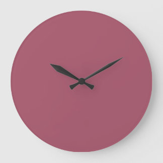 エレガントなダスティローズのクッションカバー ラージ壁時計