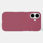 エレガントなダスティローズのクッションカバー Case-Mate iPhoneケース (裏面 (横))