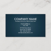 エレガントなダビデの星 名刺 (裏面)