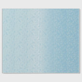エレガントなダマスク織のデザイン|の空色 ラッピングペーパー (フラット)