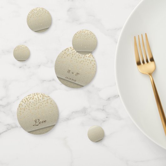 エレガントなダマスク, ゴールド ダイヤモンド, 愛の名前 コンフェッティ (グループ)