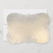 エレガントなチックなマグノリアの結婚式出欠確認カード 招待状 (裏面)