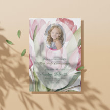 エレガントなチューリップの初聖体拝領