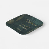 エレガントなツインポスター ペーパープレート (傾斜あり)