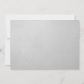 エレガントなティーカップ 誕生日ティーパーティー招待状 招待状 (裏面)