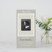 エレガントなテンプレートは記念の写真2感謝していしています サンキューカード (スタンド正面)