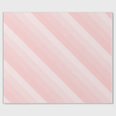 エレガントなテンプレート ピンクの桃色のトーン ストライプ ラッピングペーパー (フラット)