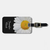 エレガントなデイジーのカスタムな荷物のラベル ラゲッジタグ (正面横)