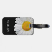 エレガントなデイジーのカスタムな荷物のラベル ラゲッジタグ (裏面横)