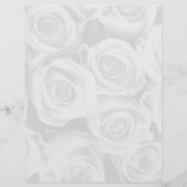 エレガントなデザインの「彼が言った、彼女が言った」結婚前のお茶会ゲーム チラシ (裏面)